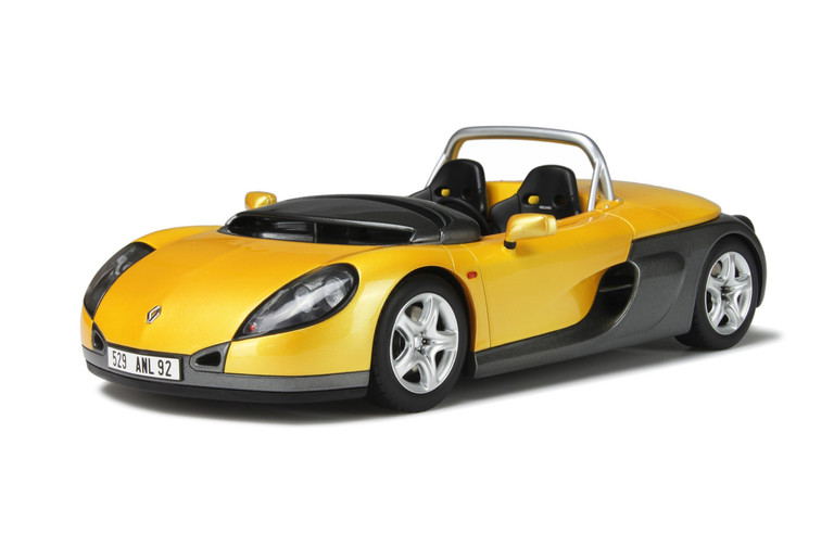 Renault Spider Without Windscreen Sport Yellow 535 / Grey 630 1996