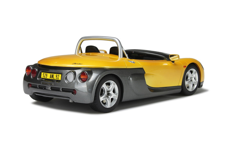 Renault Spider Without Windscreen Sport Yellow 535 / Grey 630 1996