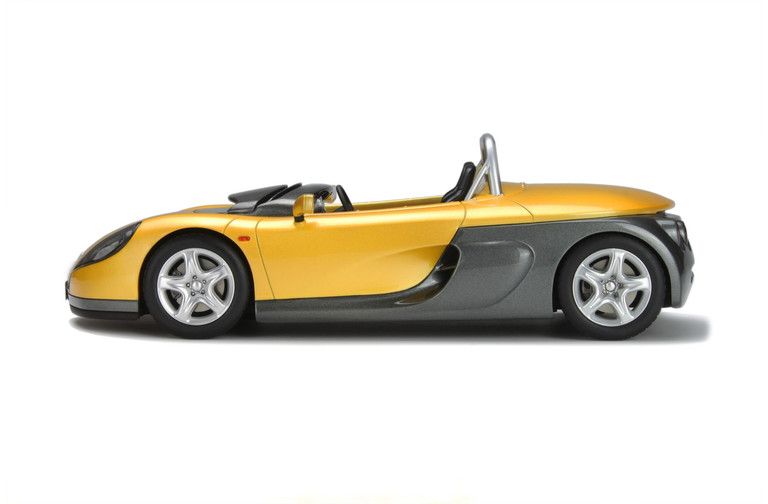 Renault Spider Without Windscreen Sport Yellow 535 / Grey 630 1996