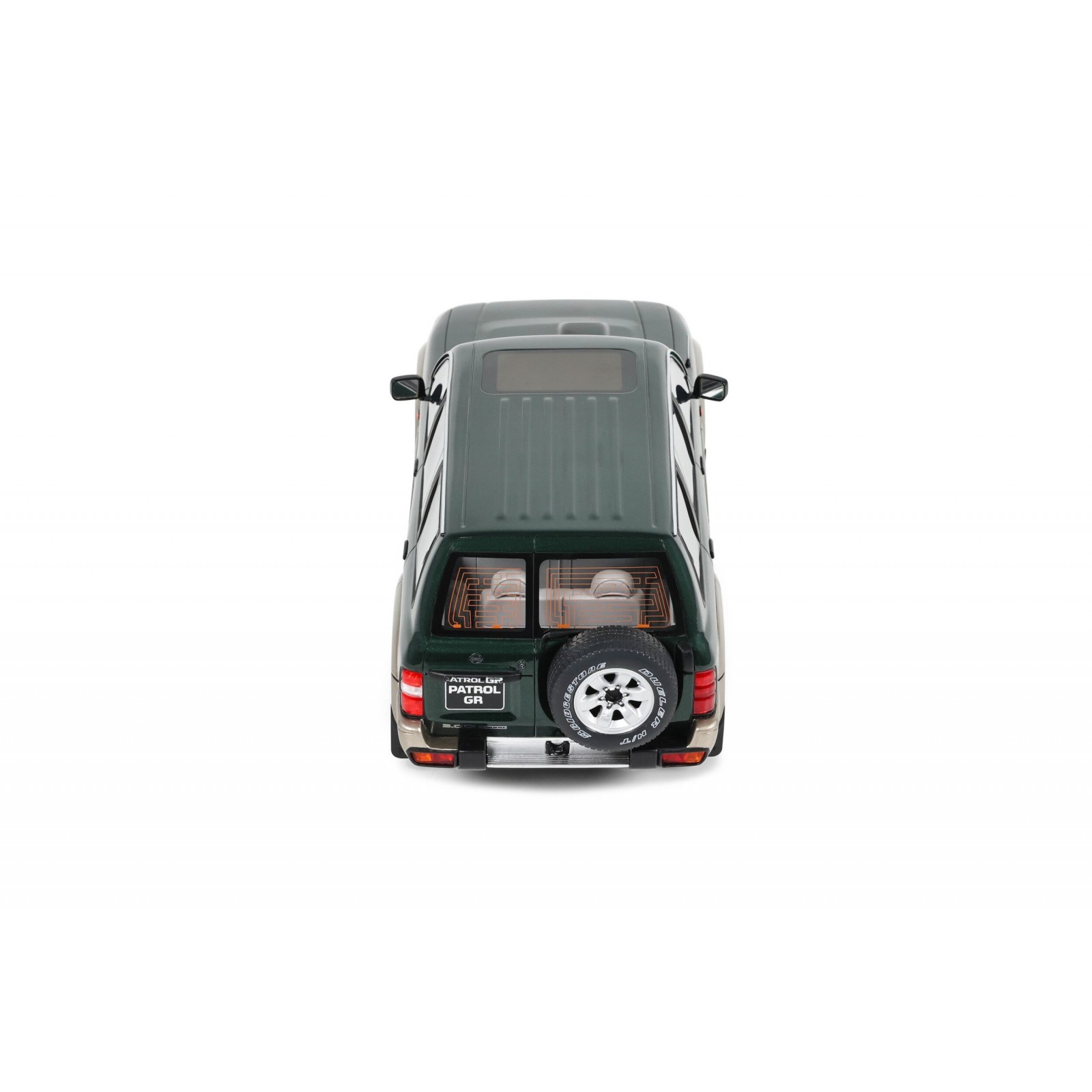 Nissan Patrol GR Y61 Basil Green Pearl DL0 / Beige ES6 1998