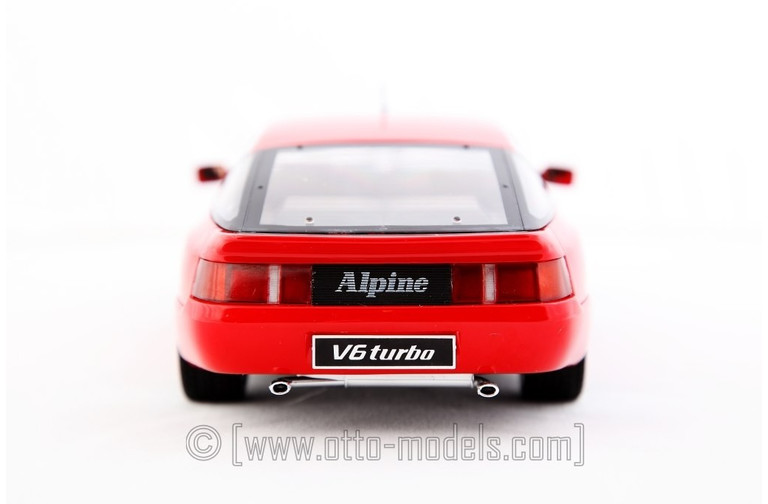 Alpine GTA Mille Miles Rouge vernis Metallisé 1989