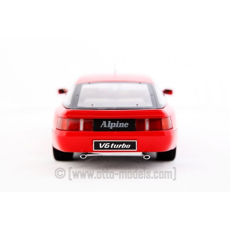 Alpine GTA Mille Miles Rouge vernis Metallisé 1989