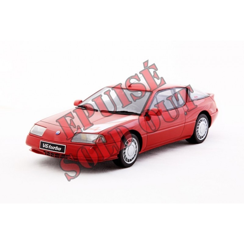 Alpine GTA Mille Miles Rouge vernis Metallisé 1989