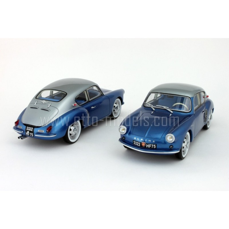 Alpine A106 Mille Miles Bleu - Gris 1956