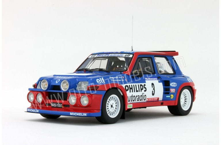 Renault 5 Turbo Maxi Philips Tour de Corse 1985