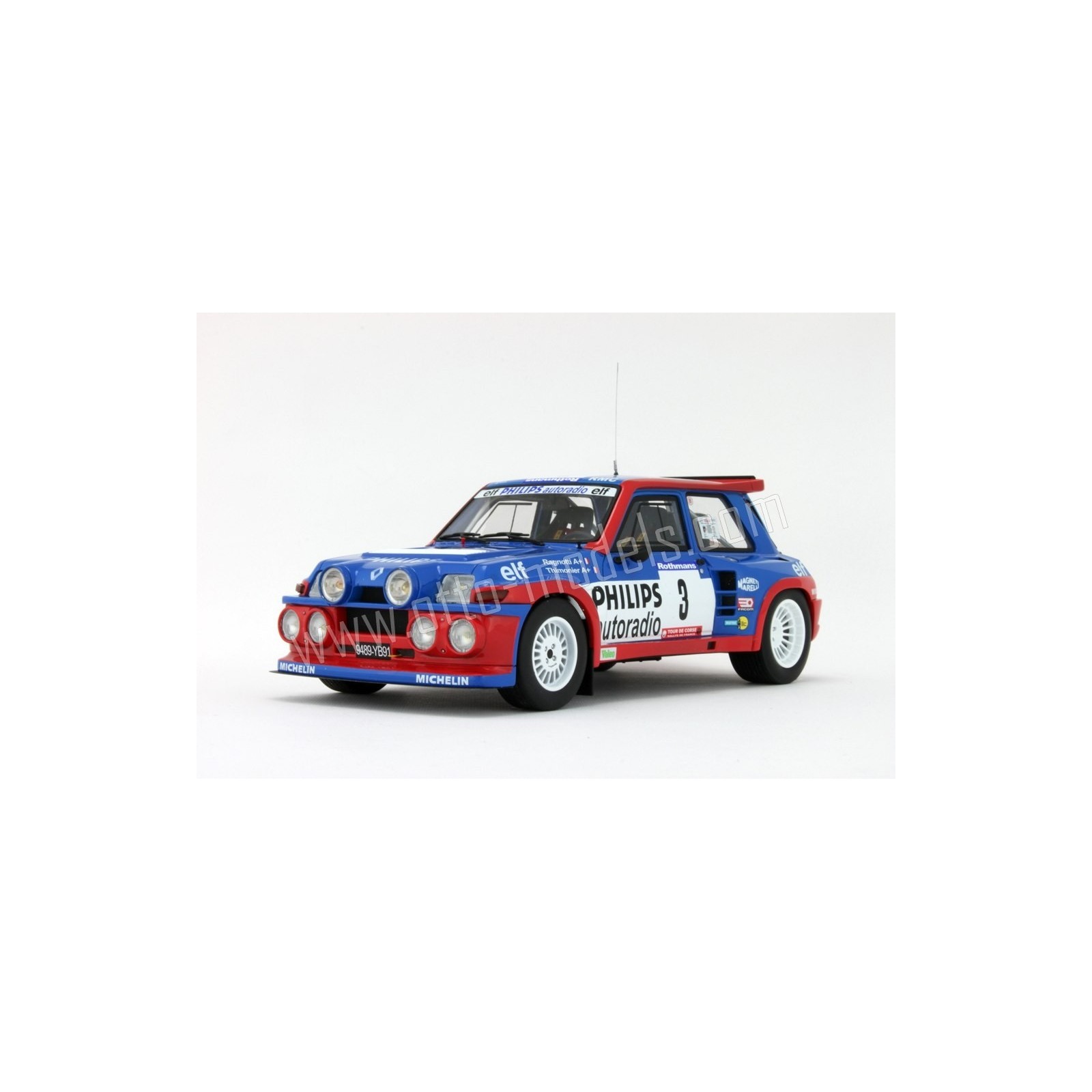 Renault 5 Turbo Maxi Philips Tour de Corse 1985