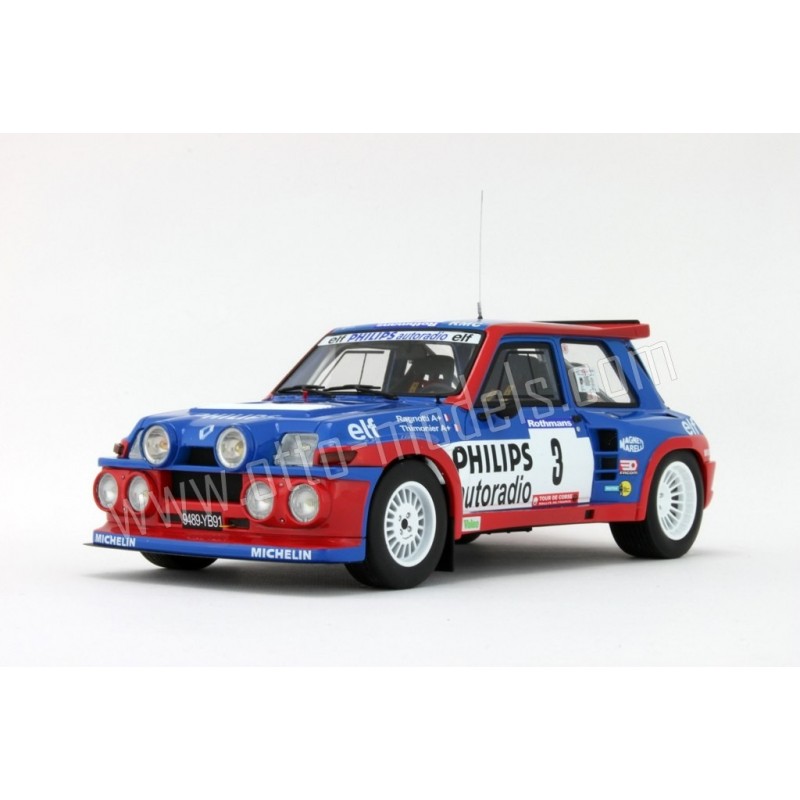 Renault 5 Turbo Maxi Philips Tour de Corse 1985