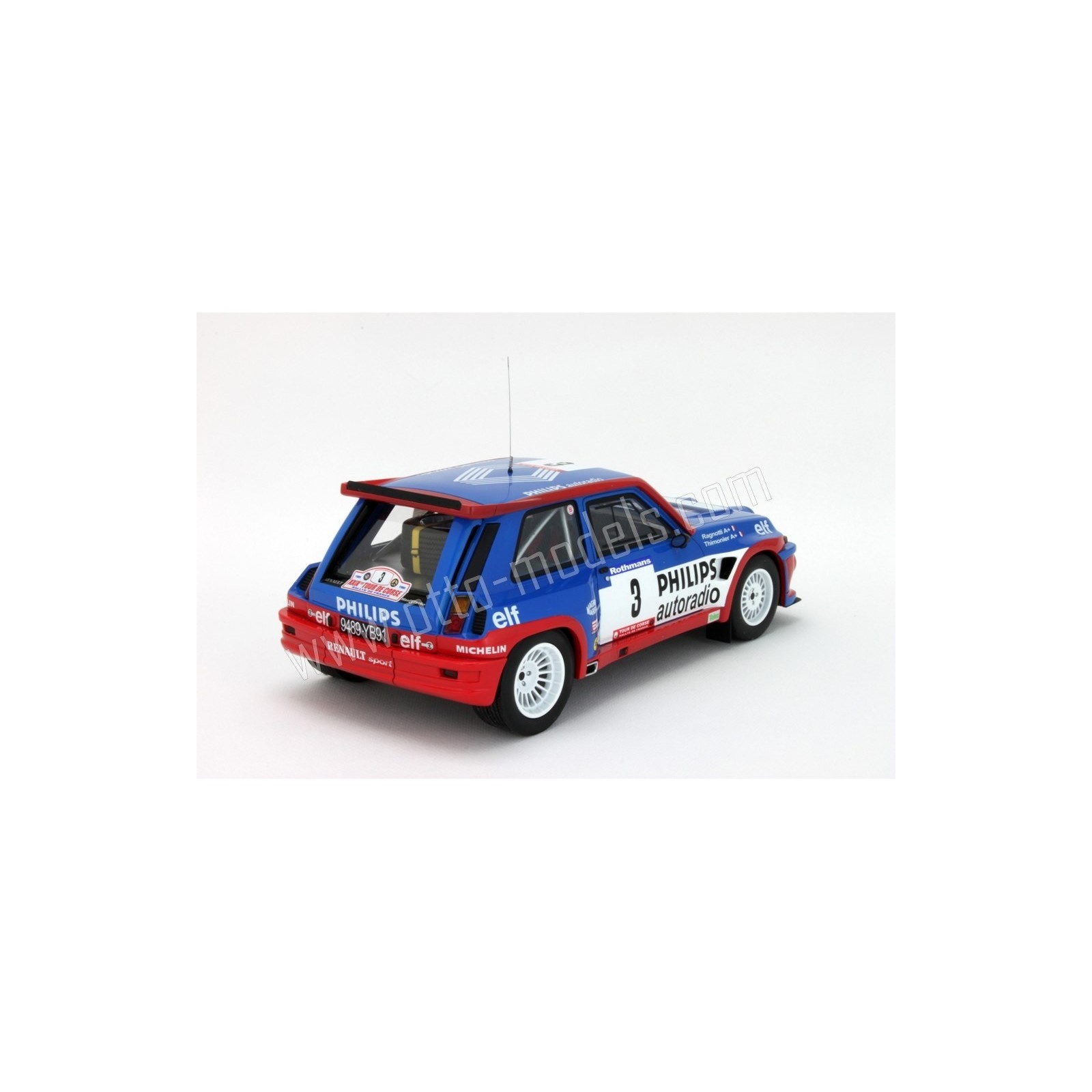 Renault 5 Turbo Maxi Philips Tour de Corse 1985