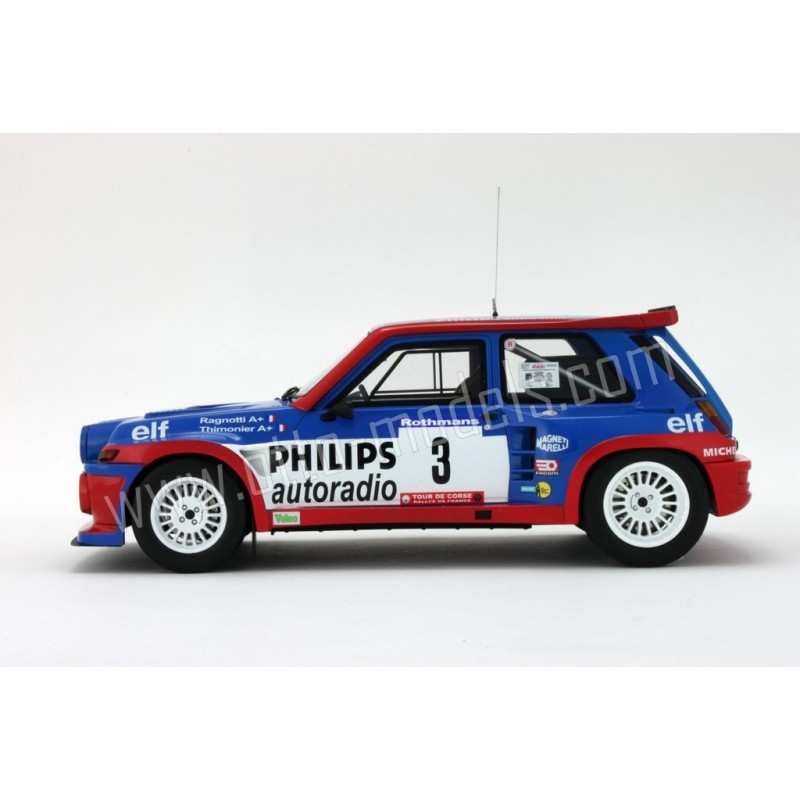 Renault 5 Turbo Maxi Philips Tour de Corse 1985