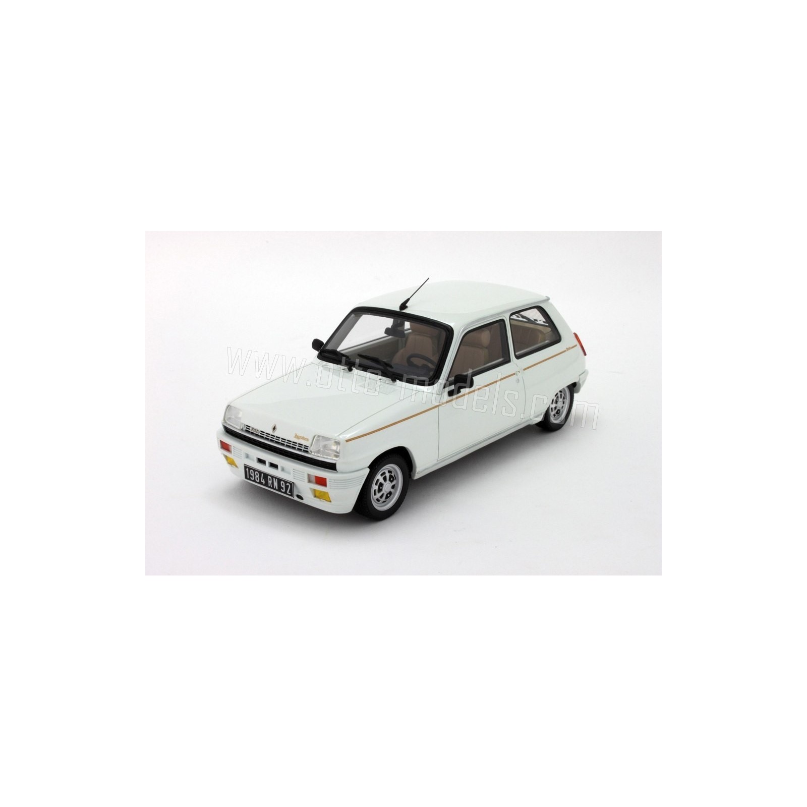Renault 5 Turbo Laureate Blanc 355 1984