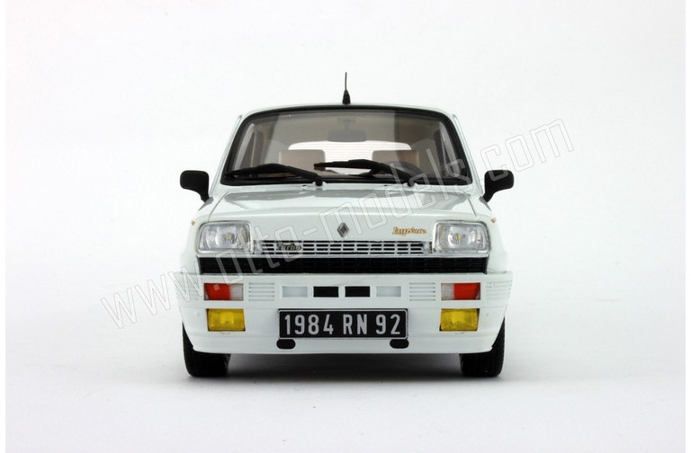 Renault 5 Turbo Laureate Blanc 355 1984