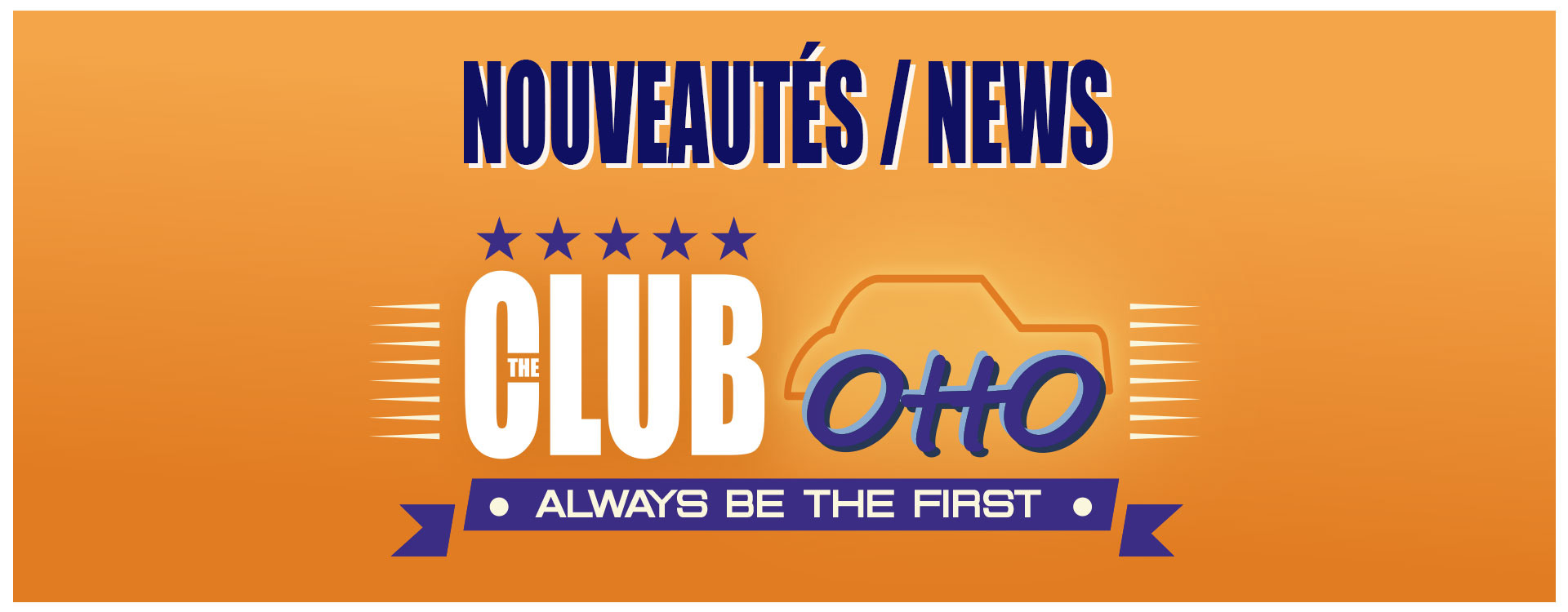 Nouveautés Club Septembre/Octobre