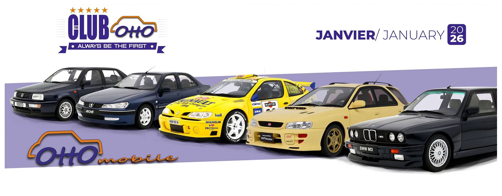 OttOmobile : découvrez les voitures miniatures du Club de janvier 2026