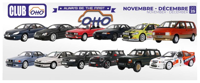OttOmobile: Entdecken Sie die neuen 1:18 Modellautos für November und Dezember 2025