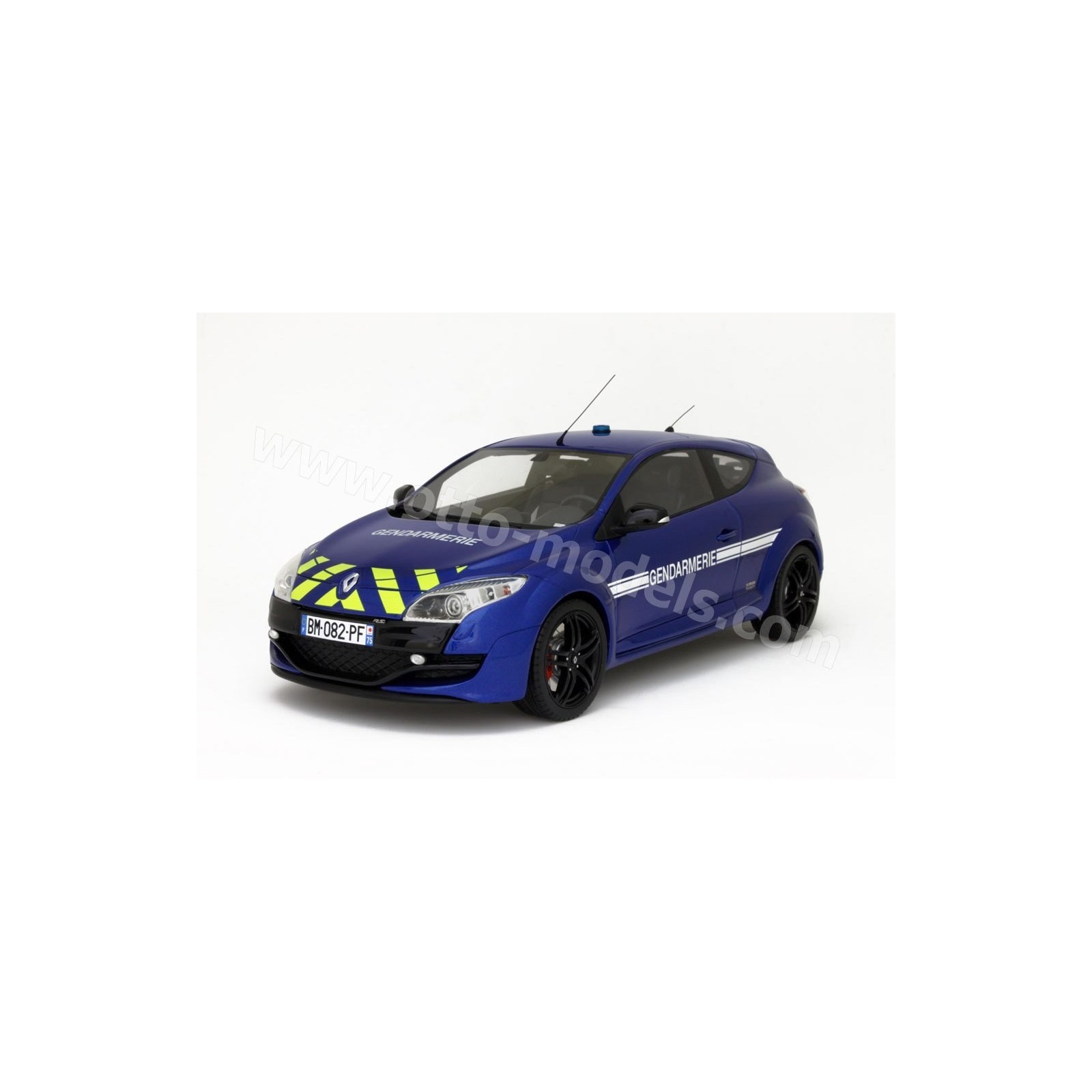 Renault Megane 3 R.S. Gendarmerie Bleu Extrème 2011