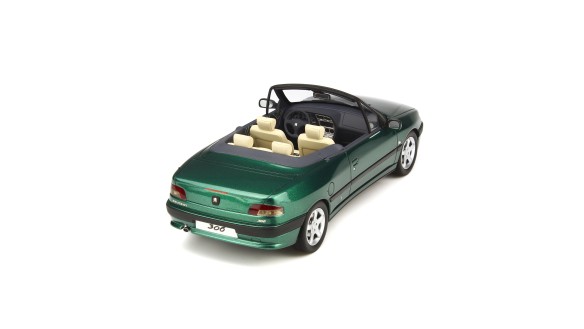 Peugeot 306 Cabriolet Rolland-Garros Vert Grand Chelem Metallic 1999