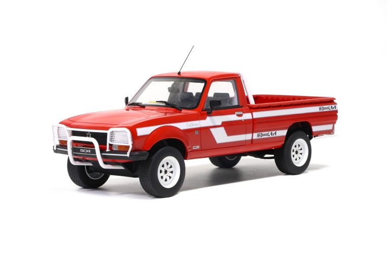 Peugeot 504 Pick Up Dangel Rouge Pompier EKB 1993