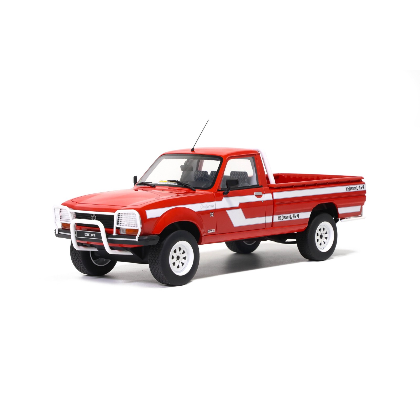 Peugeot 504 Pick Up Dangel Rouge Pompier EKB 1993