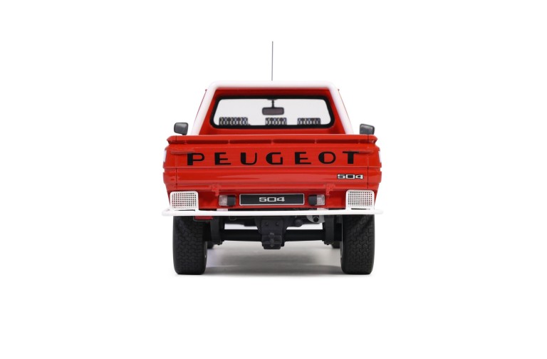 Peugeot 504 Pick Up Dangel Rouge Pompier EKB 1993