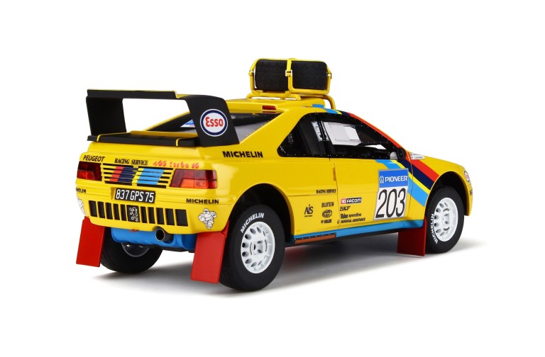 Peugeot 405 T16 Grand Raid Yellow Camel 1990