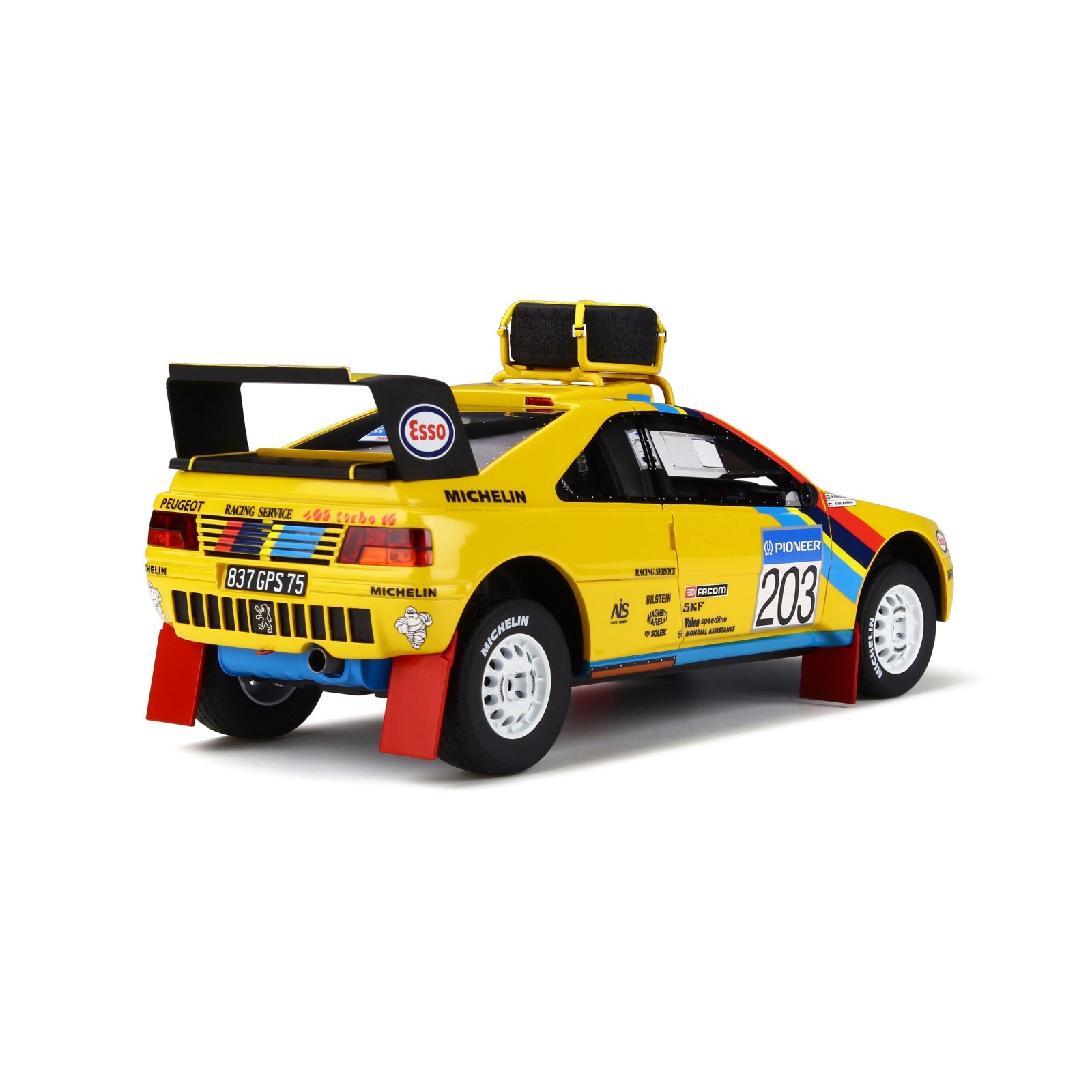 Peugeot 405 T16 Grand Raid Yellow Camel 1990