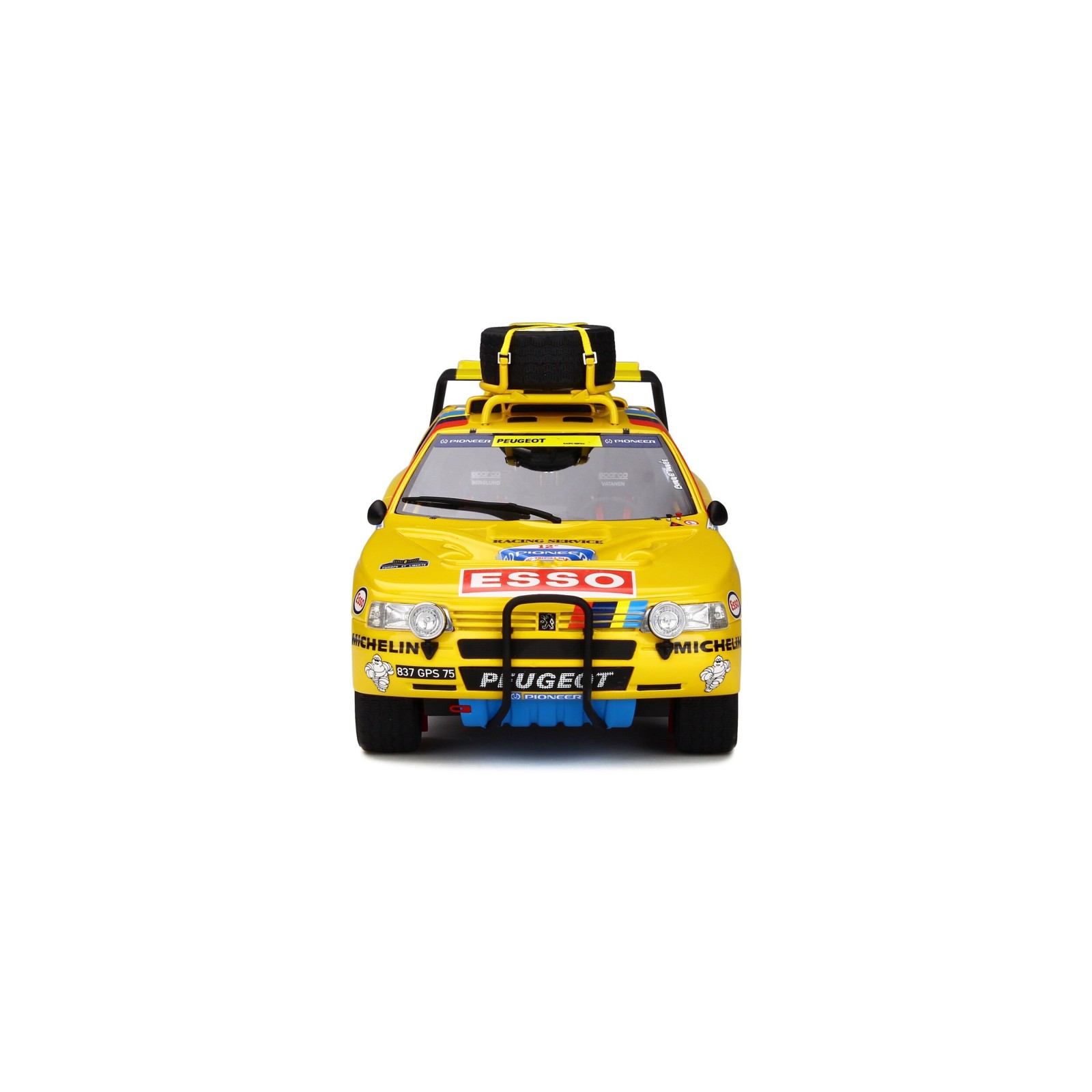 Peugeot 405 T16 Grand Raid Yellow Camel 1990