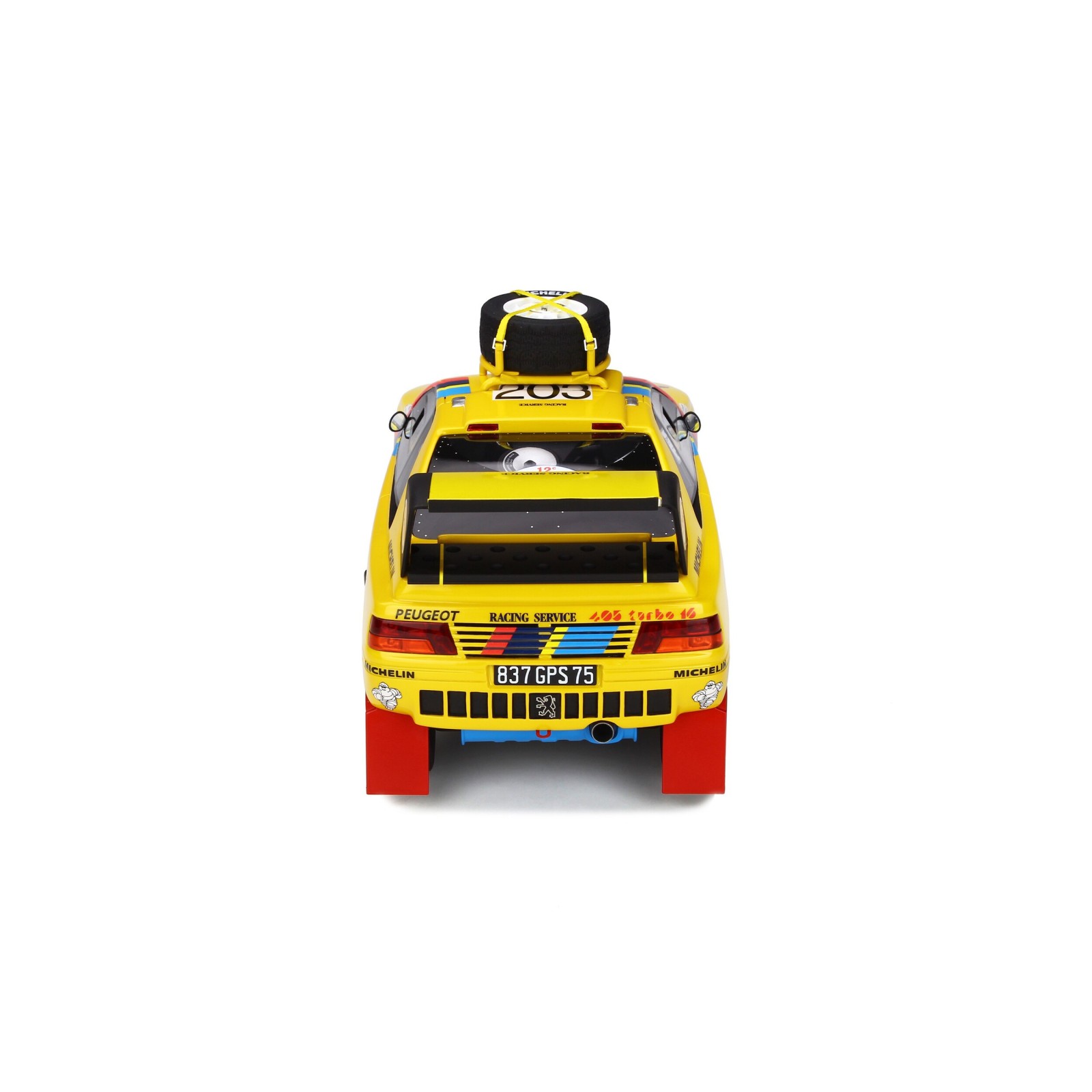 Peugeot 405 T16 Grand Raid Yellow Camel 1990