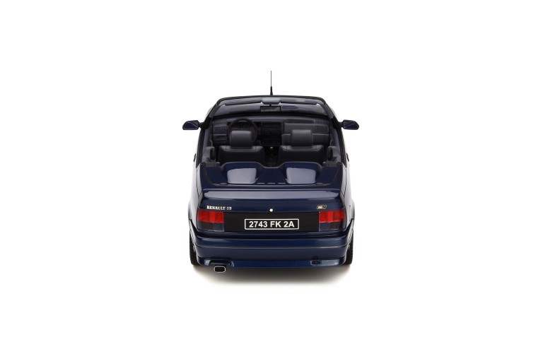 Renault 19 16S Cabriolet Bleu Sport 1991