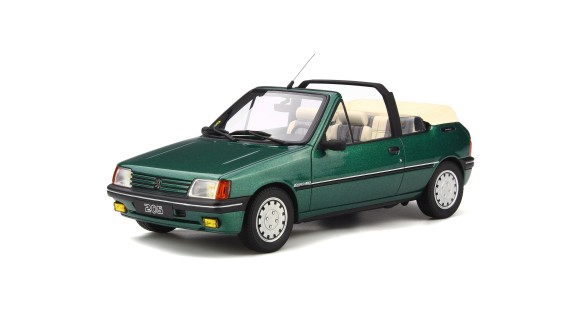 Peugeot 205 Cabriolet Roland-Garros Vert Rollant Garros Metallisé 1989