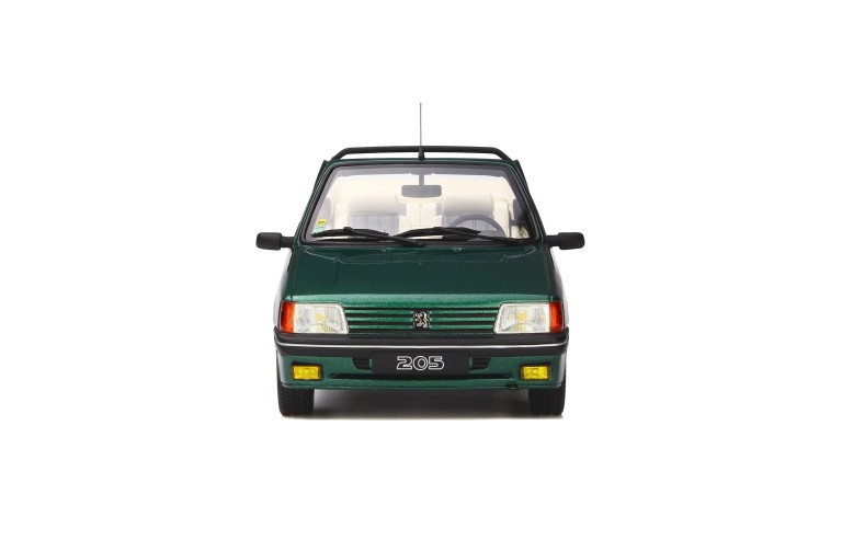 Peugeot 205 Cabriolet Roland-Garros Vert Rollant Garros Metallisé 1989