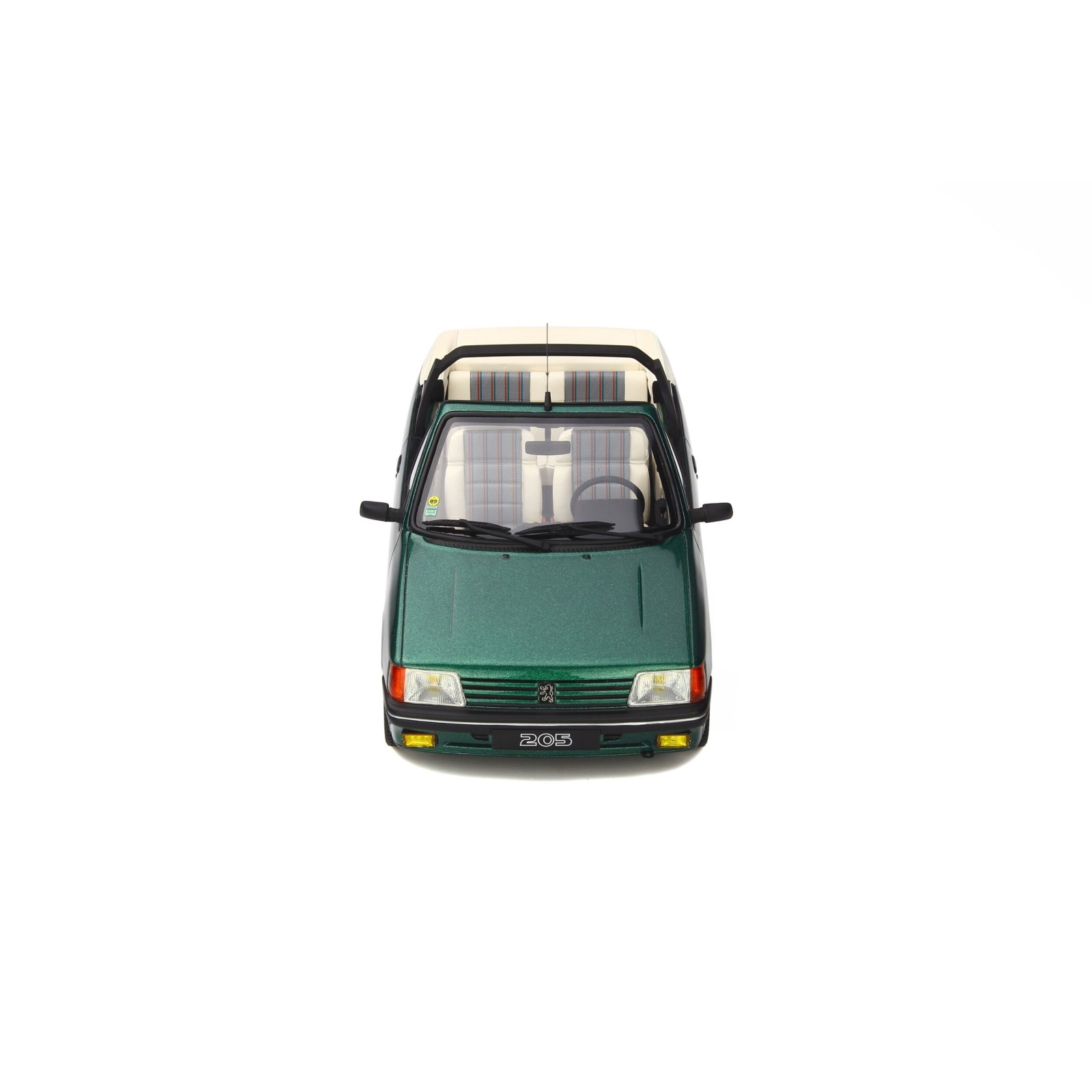 Peugeot 205 Cabriolet Roland-Garros Vert Rollant Garros Metallisé 1989