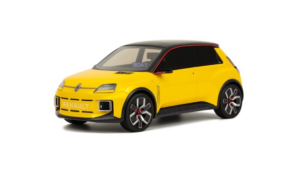 Renault 5 e-tech electric prototype Jaune Echo 2021