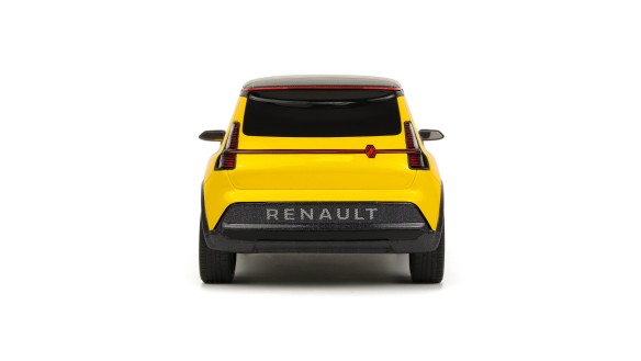 Renault 5 e-tech electric prototype Jaune Echo 2021