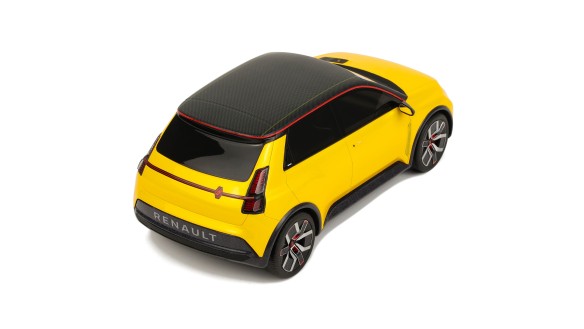 Renault 5 e-tech electric prototype Jaune Echo 2021
