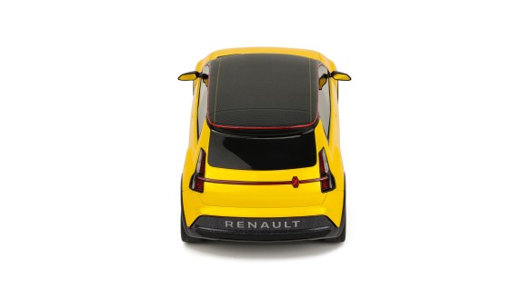 Renault 5 e-tech electric prototype Jaune Echo 2021