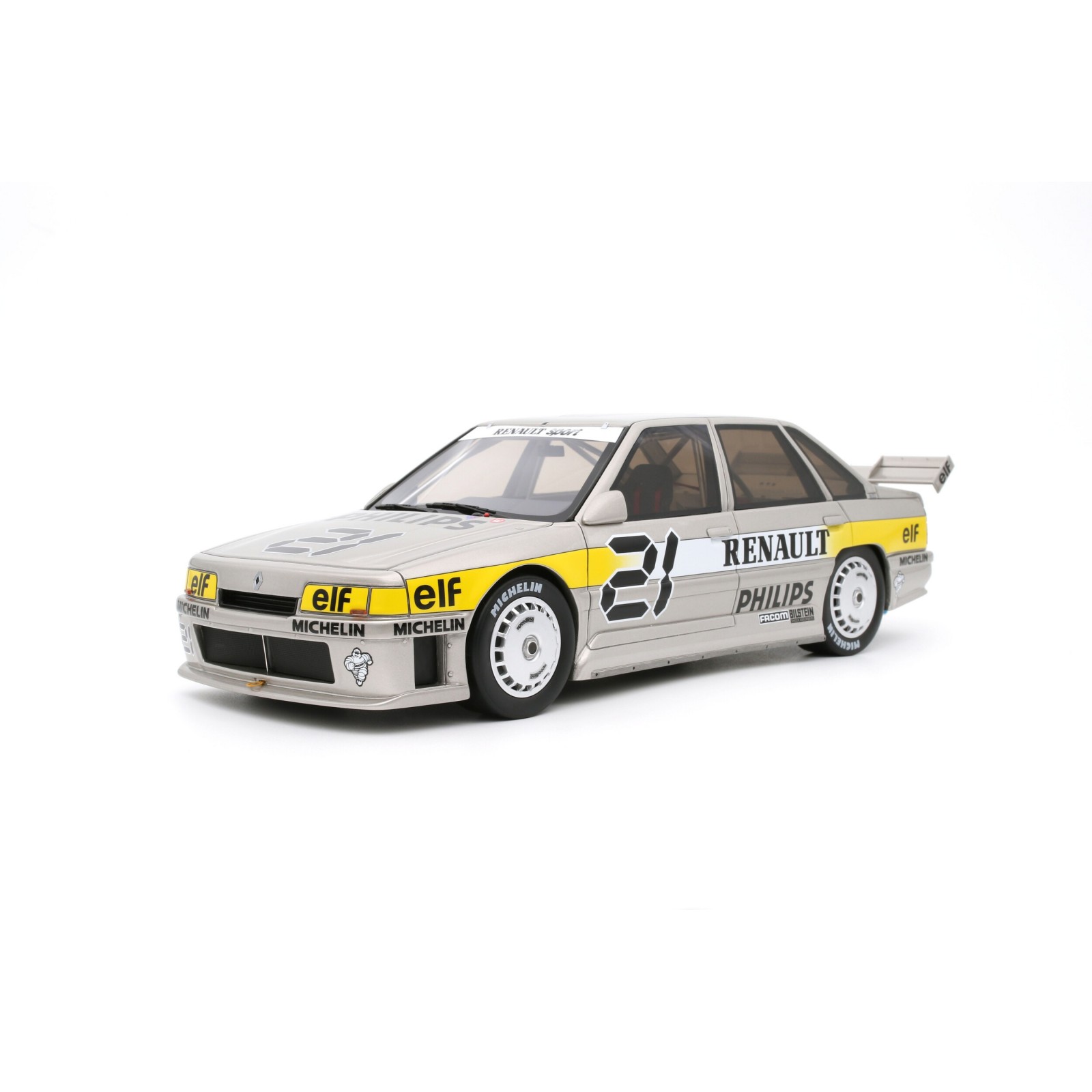 Renault 21 Super Production Silver 1988