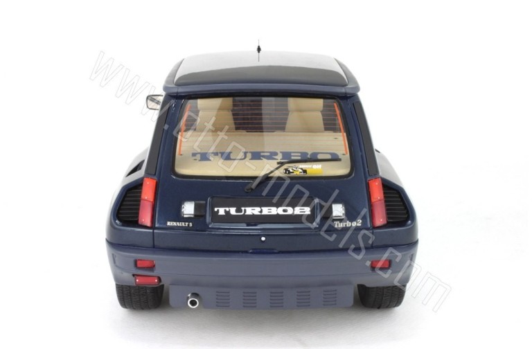 Renault 5 Turbo 2 Bleu Marine Metallisé 1983