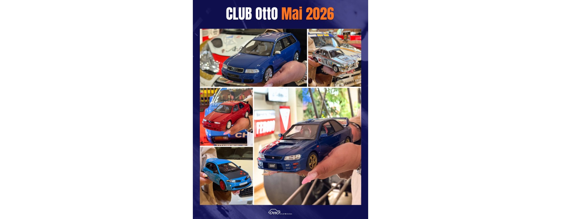 OttOmobile: discover the May 2026 Club model cars